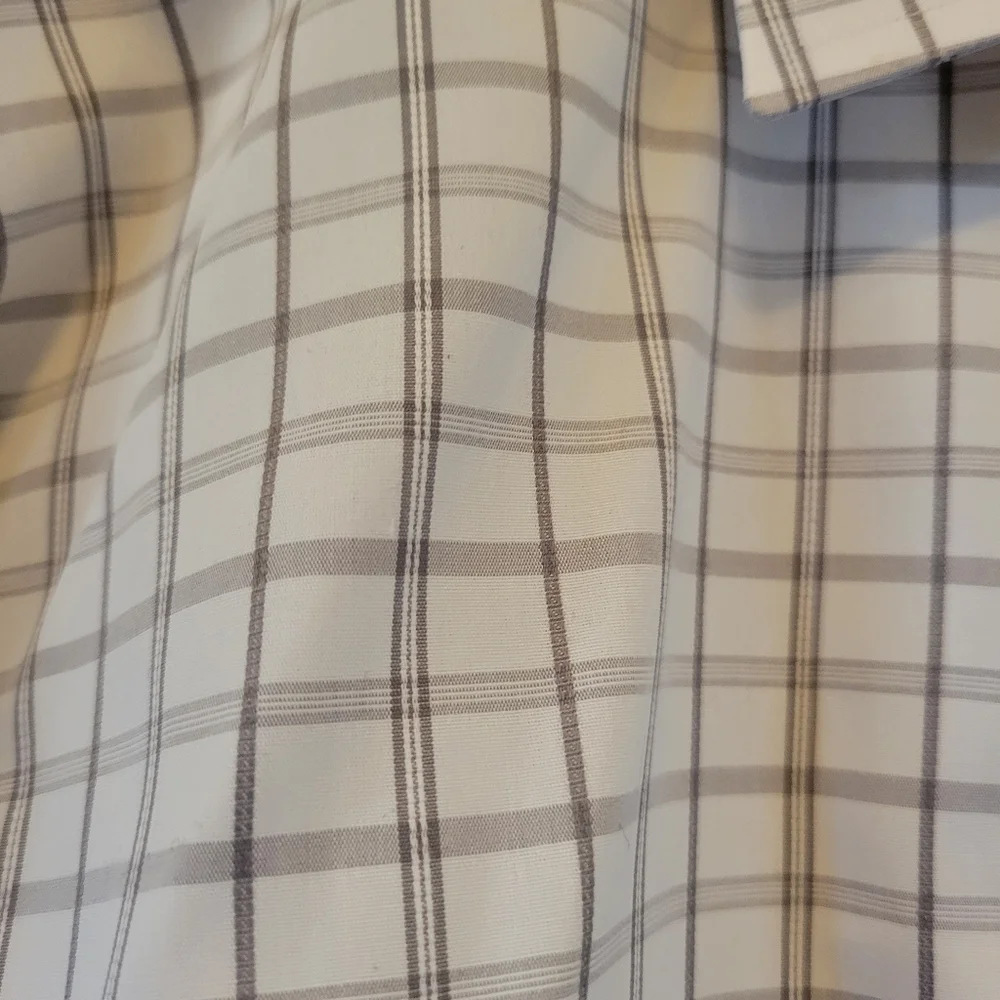 Roundtree & Yorke Gold Label dress casual shirt men's big & tall size 20 34/35 - Picture 2 of 4